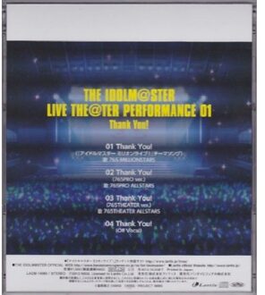 Bandai Idolm@ster Live The@ter Pence 01[thank You!] - Sevenhundredsixtyfive Millionsta