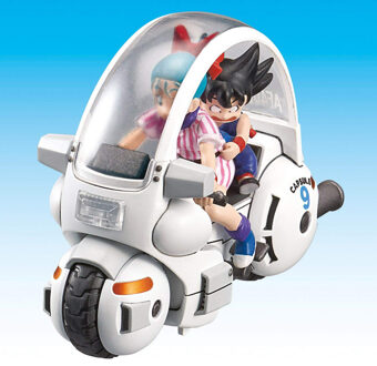 Bandai Namco Bandai Dragon Ball Bouwpakket Bulma Cap Motorcycle Grijs/zwart