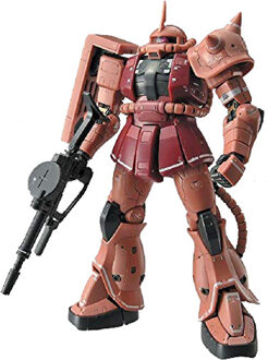 Bandai Namco GUNDAM - Model Kit - Real Grade - MS-06S Zaku II - 13 CM