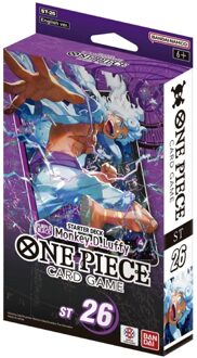 Bandai One Piece TCG - Starter Deck Purple Monkey D. Luffy (ST-26)