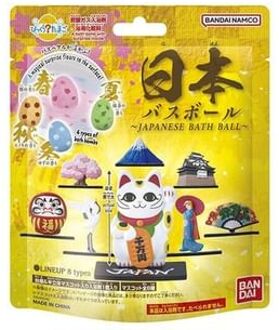 Bandai Petals a Touch of Japan Bath Ball 1 pc - Random Style
