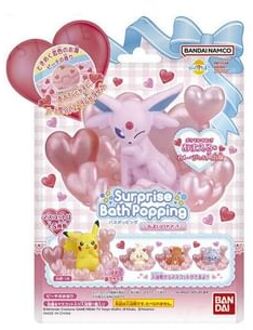Bandai Pokemon Surprise Bath Popping Sweet Moments Bath Ball 1 pc - Random Style