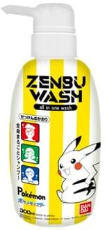 Bandai Pokemon ZENBUWASH All In One Wash 300ml
