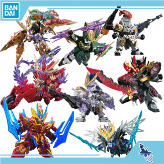Bandai SD GUNDAM WORLD SANGOKU SOKETSUDEN BB GUNDAM Guan Yu ZhaoYun Action Chart Out of Print Rare Spot Kids Assembled Toy Gifts