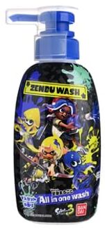 Bandai Zenbu Wash Splatoon 3 All In One Shampoo 300ml