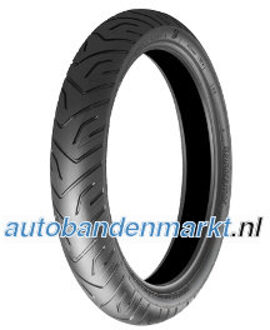 Banden Bridgestone A 41 F ( 110/80 R19 TL 59V M/C, Variante F, Voorwiel ) zwart