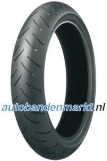 Banden Bridgestone BT015 F ( 120/70 ZR17 TL (58W) M/C, Variante M, Voorwiel ) zwart