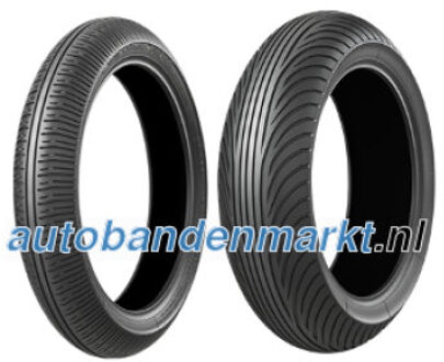 Banden Bridgestone W01 Regen / Soft (GP3) ( 120/595 R17 TL Achterwiel, NHS ) zwart