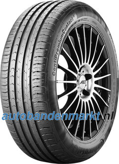 Banden Continental ContiPremiumContact 5 ( 205/55 R17 91V ) zwart