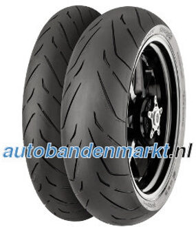 Banden Continental ContiRoad ( 180/55 ZR17 TL (73W) Achterwiel, M/C ) zwart