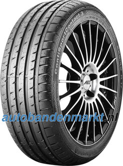 Banden Continental ContiSportContact 3 ( 285/40 ZR19 (103Y) N0 ) zwart