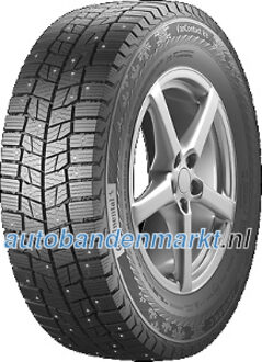 Banden Continental VanContact Ice ( 205/75 R16C 110/108R, met spikes ) zwart