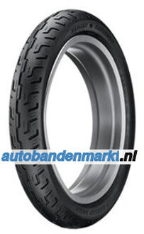 Banden Dunlop D 401 F ( 100/90-19 TL 57H Voorwiel ) zwart