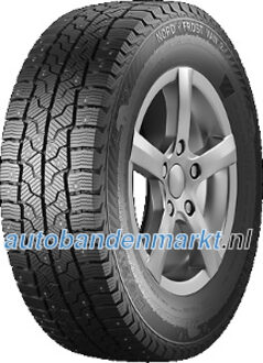 Banden Gislaved Nord*Frost Van 2 ( 215/60 R17C 109/107R, met spikes ) zwart