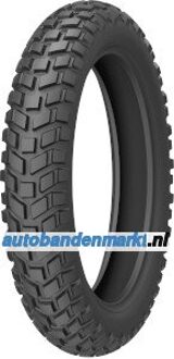 Banden Kenda K335 ( 4.00-19 TT 70P Achterwiel, Voorwiel ) zwart