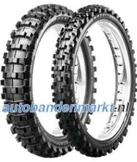 Banden Maxxis M-7325 ( 80/100-21 TT 51M NHS, Voorwiel ) zwart