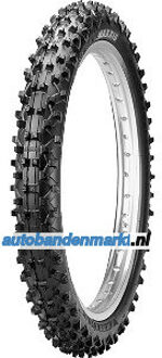 Banden Maxxis M7307 ( 80/100-21 TT 51M NHS, Voorwiel ) zwart