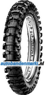 Banden Maxxis M7308 ( 110/90-19 TT 62M Achterwiel, NHS ) zwart