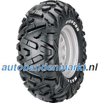 Banden Maxxis M917 Bighorn ( 25x8.00-12 TL 43N Dubbel merk 205/80-12, Voorwiel ) zwart