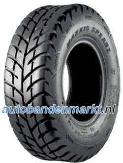 Banden Maxxis M991 Spearz ( 17.5x7.5-10 TL 35Q Dubbel merk 195/50-10, Voorwiel ) zwart