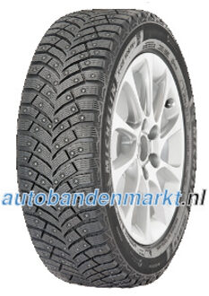 Banden Michelin X-Ice North 4 ( 275/60 R20 115T, SUV, met spikes ) zwart