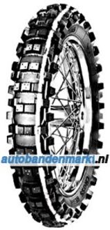 Banden Mitas C16 Winter Friction ( 110/100-18 TT 64M Achterwiel, NHS, weiss ) zwart