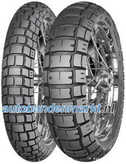 Banden Mitas Enduro Trail ADV ( 120/70 R19 TT/TL 60V M+S keurmerk, Voorwiel ) zwart