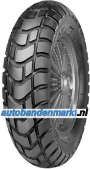 Banden Mitas MC17 ( 120/90-10 TL 56J Achterwiel, Voorwiel ) zwart