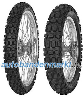 Banden Mitas MC23 Rockrider ( 120/90-18 TT 65R Achterwiel, M+S keurmerk ) zwart
