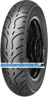 Banden Mitas MC7 ( 3.25-18 TL 52P Achterwiel, Voorwiel ) zwart