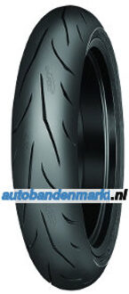 Banden Mitas Sport Force + ( 110/70 ZR17 TL (54W) Voorwiel ) zwart