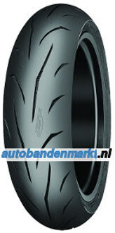 Banden Mitas Sport Force + ( 150/60 ZR17 TL (66W) Achterwiel ) zwart