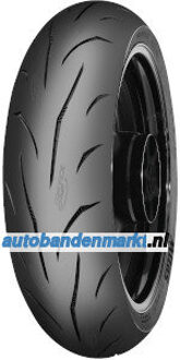 Banden Mitas Sport Force + ( 190/55 ZR17 TL (75W) Achterwiel ) zwart