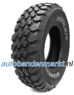 Banden Nankang Mudstar Radial M/T ( LT265/70 R17 121/118N 10PR, POR OWL ) zwart