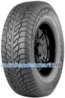 Banden Nokian Hakkapeliitta LT3 ( LT225/75 R16 115/112Q 10PR Aramid Sidewalls, met spikes ) zwart