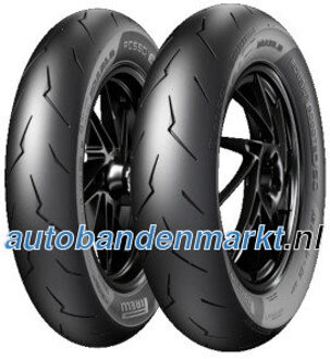 Banden Pirelli Diablo Rosso Scooter ( 120/70-15 TL 56S M/C, Voorwiel ) zwart