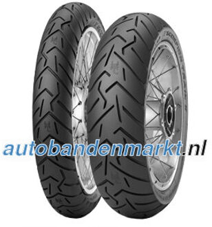 Banden Pirelli Scorpion Trail II ( 170/60 ZR17 TL 72W Achterwiel, M/C, Variante U ) zwart