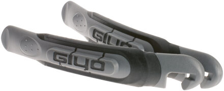 bandenafnemers 13 cm grijs 2 stuks