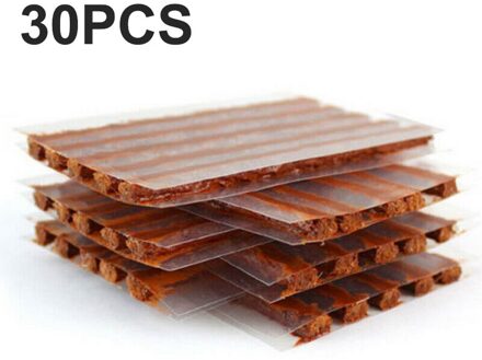 Bandenreparatieset Auto Van Motorcycle Bike Tire Repair Tools Emergency Heavy Duty Tubeless Band Bandenreparatieset Plug # B Rood