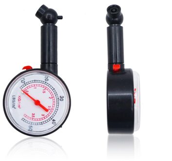 Bandenspanningscontrolesysteem 0-50 Psi Bandenspanningsmeter Wijzerplaat Meter Wiel Luchtdruk Tester Voor Auto Motor auto Vrachtwagen