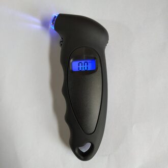 Bandenspanningsmeter Backlight Hoge Precisie Digitale Bandenspanning Monitoring Autoband Luchtdrukmeter Meter Lcd Display zwart
