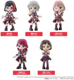 BanG Dream! PalVerse Collection PVC Figures Afterglow Box Ver. 5 cm Assortment (6)
