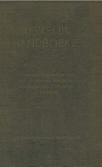 Banier BV, Uitgeverij De Kerkelijk handboekje - G.H. Kersten - ebook