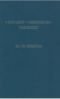 Banier BV, Uitgeverij De Verwacht - verschenen - verhoogd - J.W. Kersten - ebook