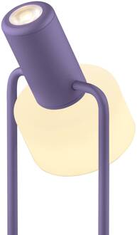 Banji LED tafellamp, paars, hoogte 37 cm, touchdimmer violet