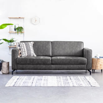 Bank 'Amber' 2-zits, kleur antraciet