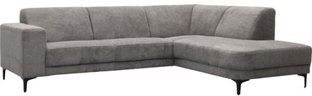 Bank Edward 2,5-zits + hoekziteiland rechts Mito antraciet