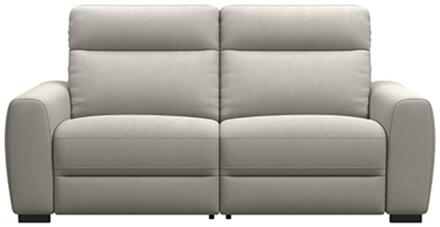 Bank James 3-zits - Gaucho - Licht - Stof - Grijs - 95x198x100 Cm