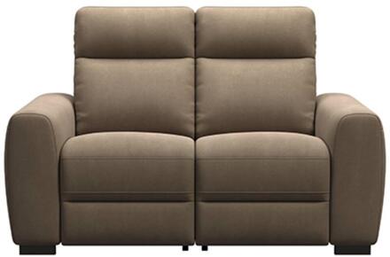 Bank James Elektrisch Verstelbaar 2-zits - Gaucho - Stof - Taupe - 95x160x100 Cm