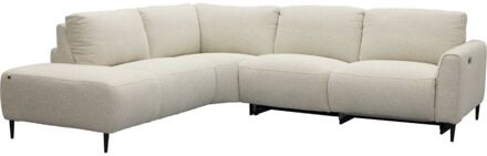 Bank Maily Hoekziteiland links + 2,5-zits arm rechts met 1 elek. relax (ééndelig)